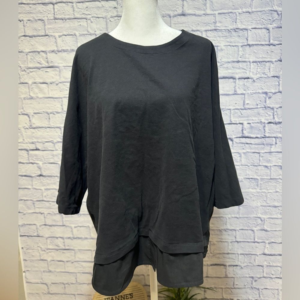 Lululemon Live to Layer Shirt Black size 10